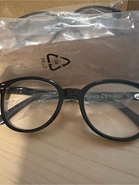 Classic Round Black 4.0 strength Readers 2 pair